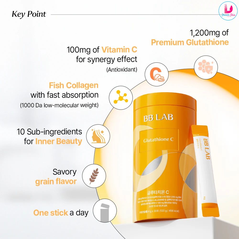 BB LAB Glutathione C [2024 Version - 4g x 30 sticks]
